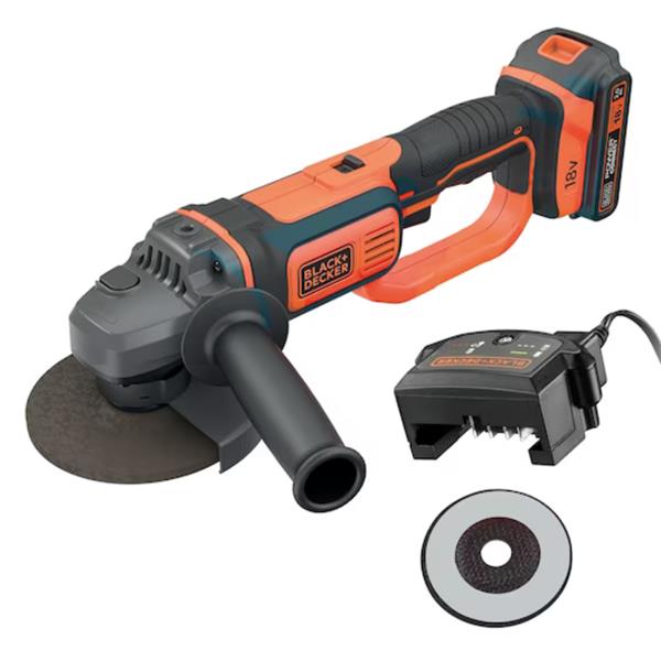 Black & DeckerBCG720D13 18v Angle Grinder (1x2Ah)