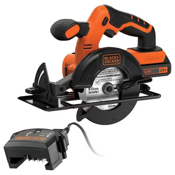 Black & DeckerBDCCS18C1 18v Circular Saw (1x1.5Ah)