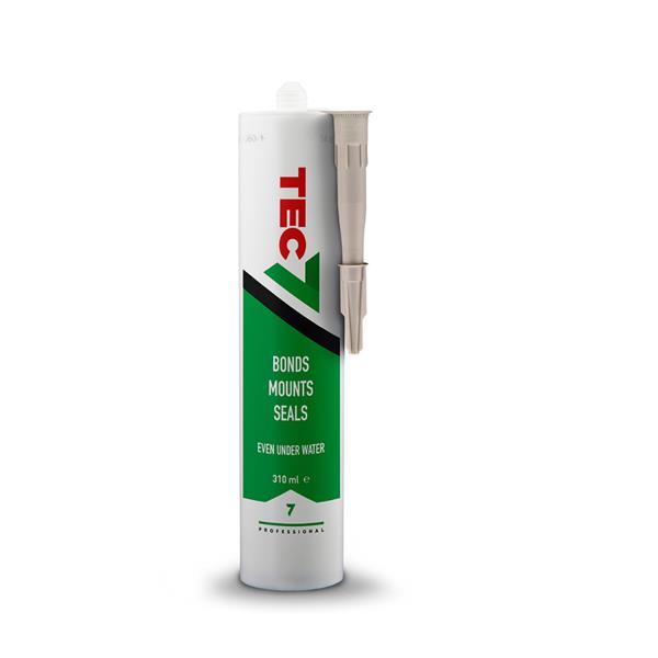 Tec7Bonds, Mounts, Seals, Even Under Water 310ml - Beige