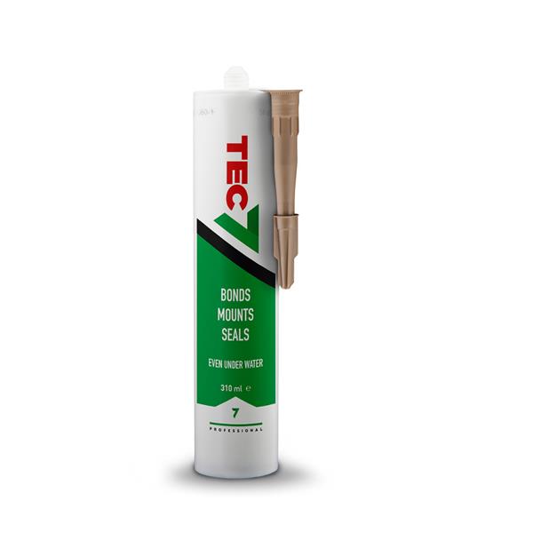 Tec7Bonds, Mounts, Seals, Even Under Water 310ml - Oak