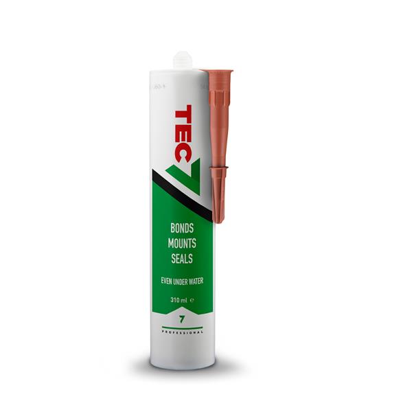 Tec7Bonds, Mounts, Seals, Even Under Water 310ml - Terracotta