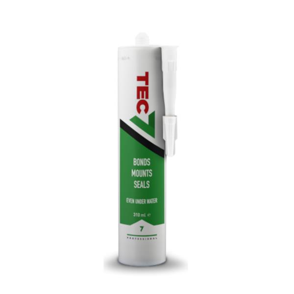 Tec7Bonds, Mounts, Seals, Even Under Water 310ml - White