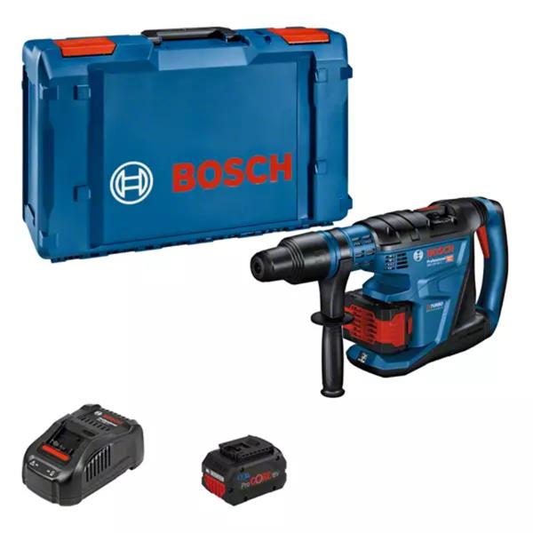 BoschGBH 18V-40 C SDS Max Rotary Hammer in L Boxx (2x8Ah Procore)