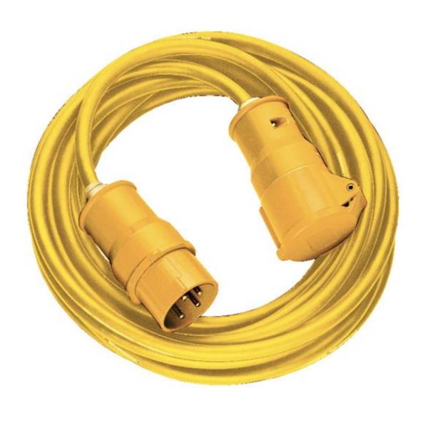 BrennenstuhlExtension Cable CEE 110V 14m yellow H05VV-F 3G2,5