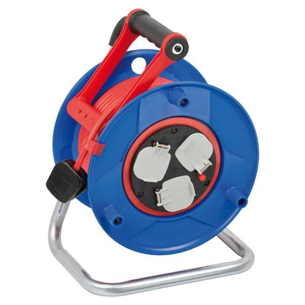 Brennenstuhl240 Volt 25m Garant Bretec 3-Way Socket Cable Reel 3G1,5
