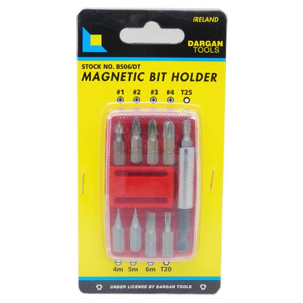 Dargan9pce Bit Set & Holder