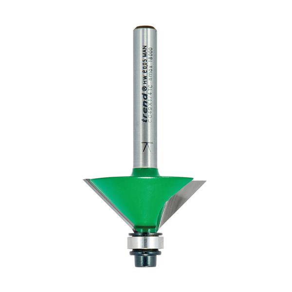 TrendSelf guided chamfer angle=45 degrees x 12.7mm Cut C049X1/4TC