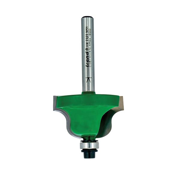 TrendRoman ogee 6.3mm radius x 22.2mm cut C087X1/4TC