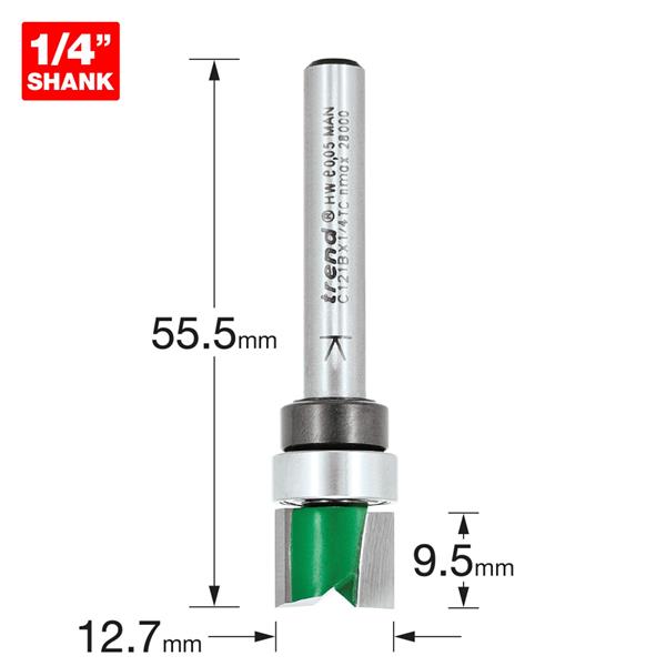 TrendTemplate profile 12.7mm diameter C121BX1/4TC