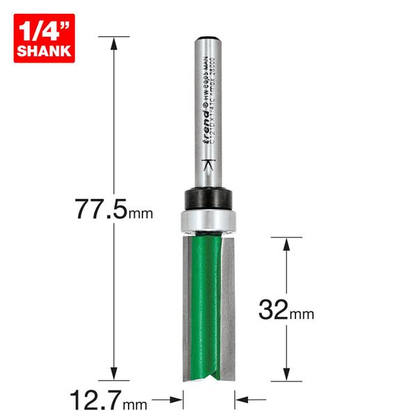 TrendTemplate profile 12.7mm diameter C121DX1/4TC