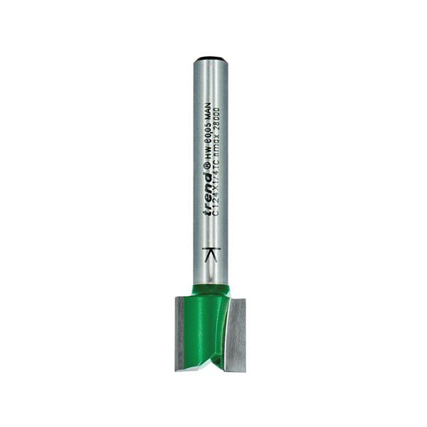TrendStraight 12.7mm diameter x 12.7mm cut C124X1/4TC