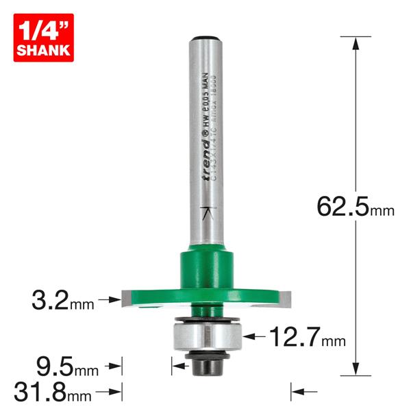 TrendSlotting 3.2mm cut C143X1/4TC