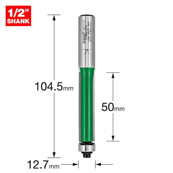 TrendBearing guided trimmer 12.7mm diameter C195X1/2TC