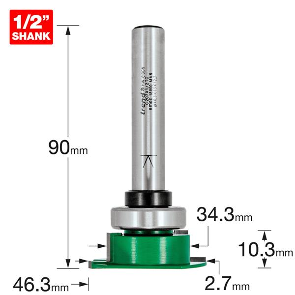 TrendAquamac 21 Recesser 46.3mm diameter C207X1/2TC