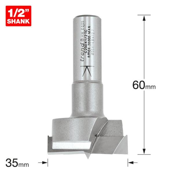 TrendRouter machine bit C250X1/2TC