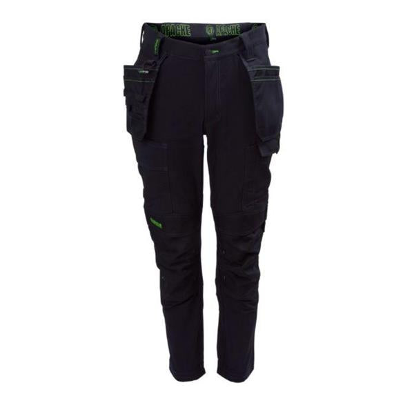 ApacheCalgary Stretch Trousers - Black