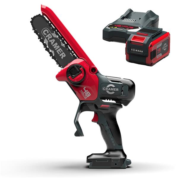 Cramer48MCSXK2 48V Cordless 650W Mini Chainsaw (1X2Ah)
