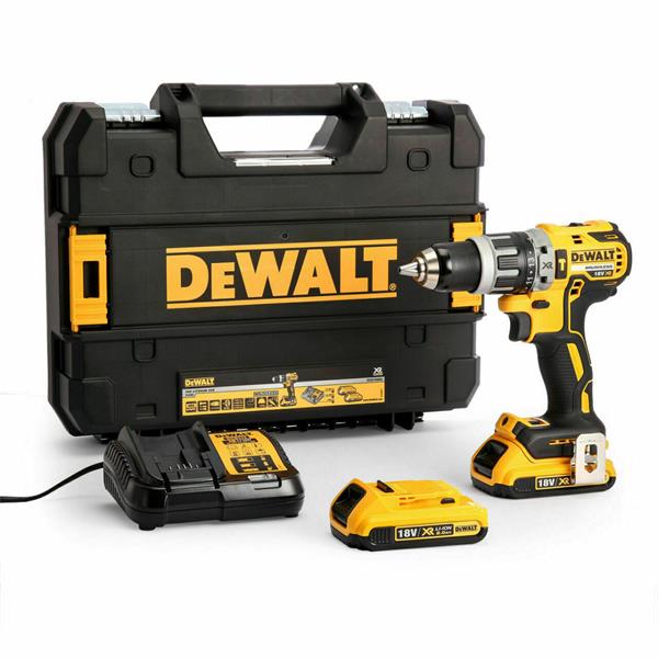 DewaltDCD796D2 18V XR Brushless Combi Drill (2x2Ah)