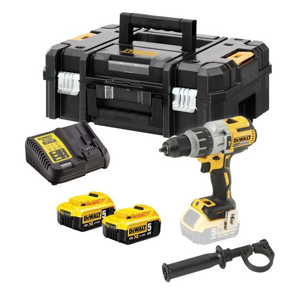 DewaltDCD996P2 Brushless 18v XRP 3 Speed Combi Drill (2x5Ah)