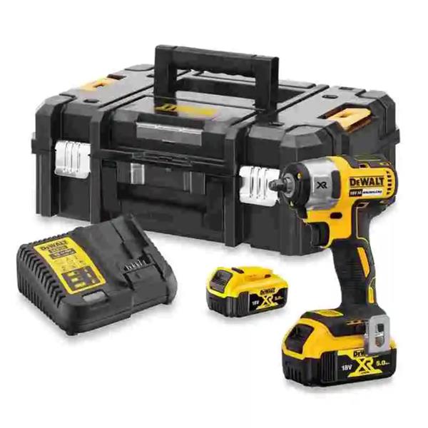 DewaltDCF890P2 Compact 3/8" Drive Impact Wrench (2x5Ah)