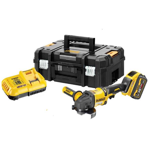 DewaltDCG418X1 54V 125mm FlexVolt XR Angle Grinder Kit (1x9.0Ah)