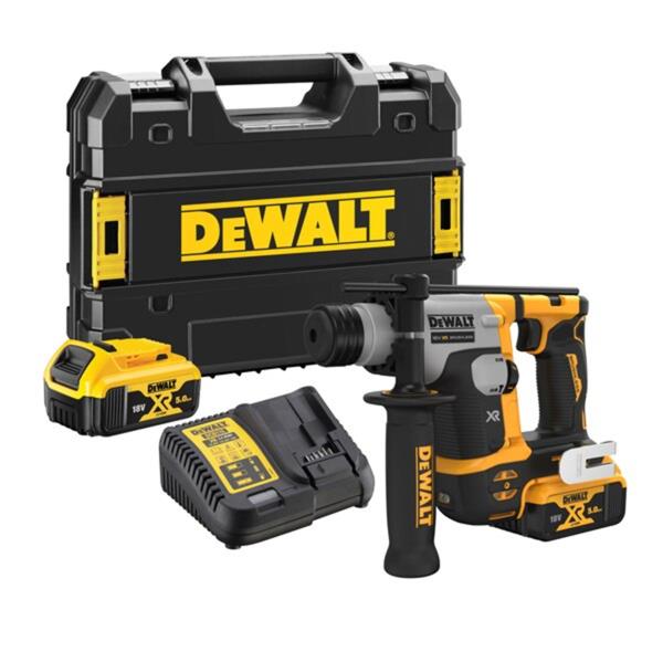 DewaltDCH172P2 18V XR Brushless Ultra Compact SDS+ Rotary Hammer Kit (2x5.0Ah)