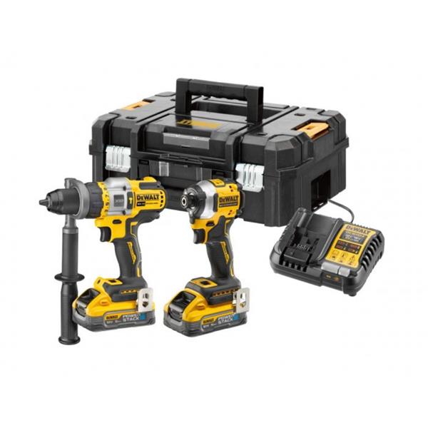 DewaltDCK2052H2T Powerstack 18V XR BL Drill & Impact Driver Twin Kit (2x5Ah)