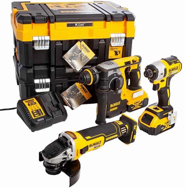 DewaltDCK305P2T 18 Volt Triple Pack Kit, 2 x 5.0Ah