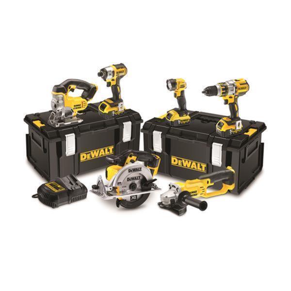 DewaltDCK694P3 18V XR Brushless 6 Piece Kit (3x5Ah)