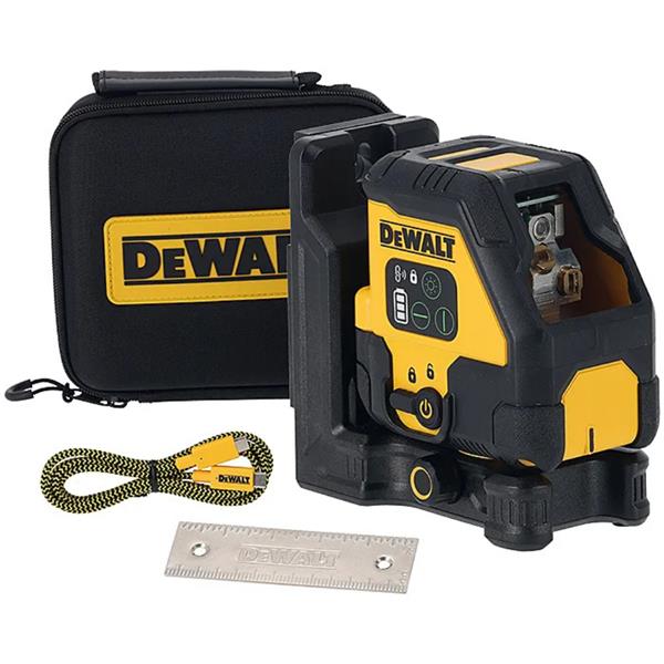 DewaltDCLE14201GB Crossline Green Beam Laser Level with Integrated 8hr PowerStack Battery