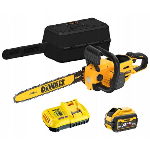 DewaltDCMCS574X1-GB 54V XR Flexvolt 45cm High Powered Chainsaw (1x9ah)