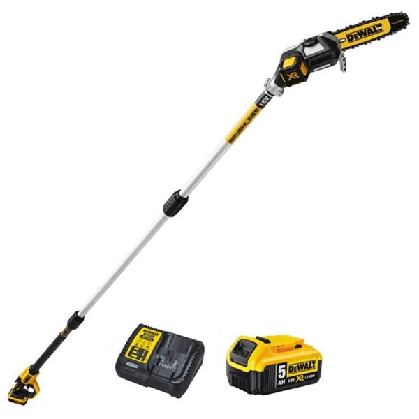 DewaltDCMPS567P1 18V Brushless Pole Chainsaw (1x5.0Ah)