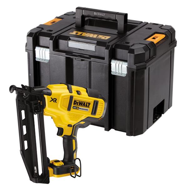 DewaltDCN660NT 18v 16g XR Brushless 2nd Fix Finishing Nailer in T Stack (Bare Unit)