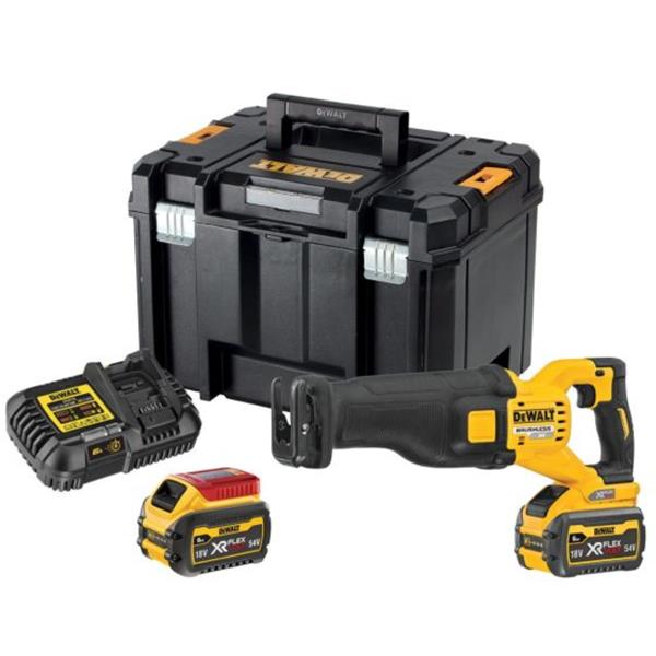 DewaltDCS389T2 54V XR FLEXVOLT High Power Reciprocating Saw (2x6Ah)