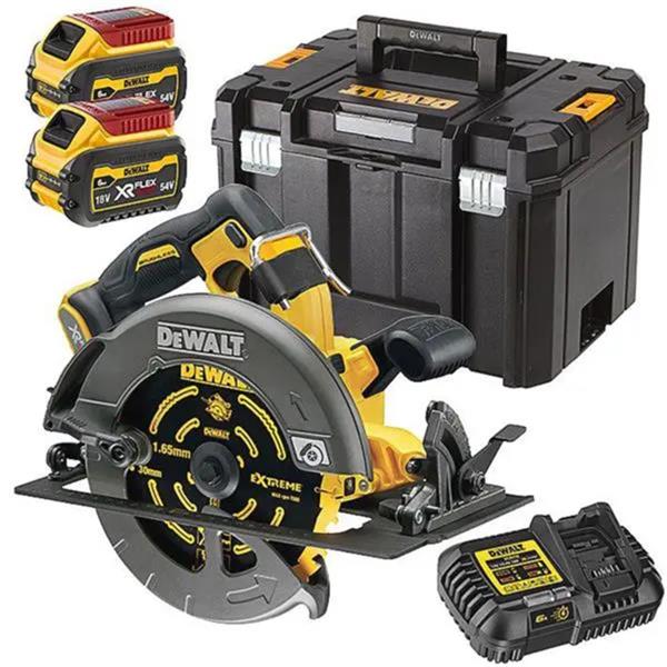 Dewalt DCS578T2 54V FlexVolt High Power Circular Saw 190mm (2x6Ah)
