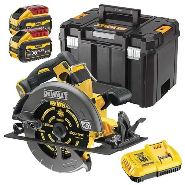 DewaltDCS578X2 54V FlexVolt High Power Circular Saw 190mm (2x9Ah)