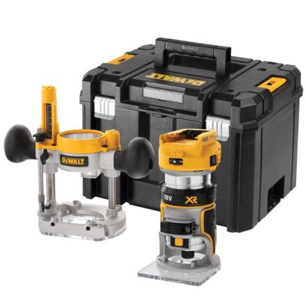 DewaltDCW604NT 18V XR Brushless 1/4" Router with Base (Bare Unit)