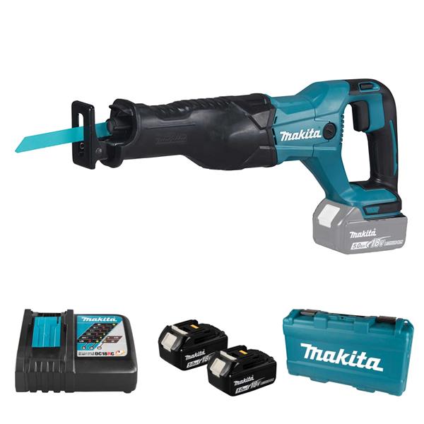 MakitaDJR186RTE 18V Reciprocating Saw (2x5Ah)