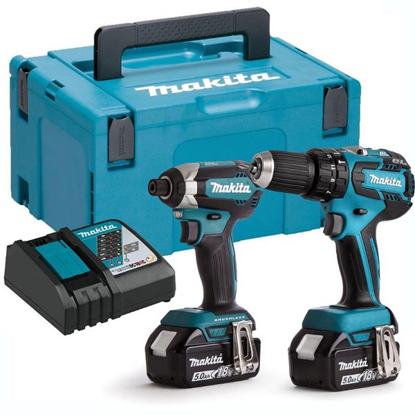 MakitaDLX2131TJ 18V Cordless Twin Kit (2x5Ah)