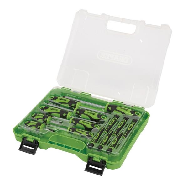 Draper14 Piece Screwdriver Set with Case 03987