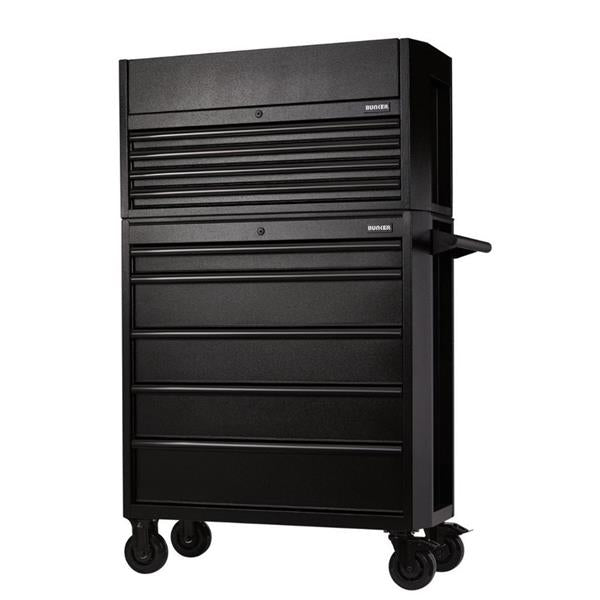DraperBUNKER Combined Roller Cabinet and Tool Chest, 9 Drawer, 36" (24248)