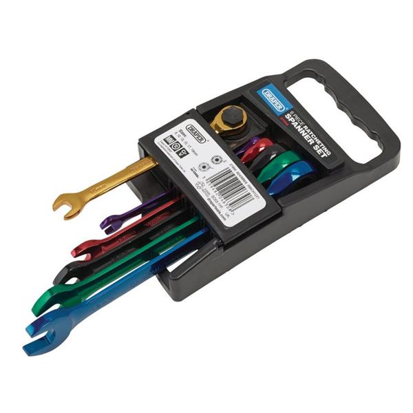 DraperHI-TORQ 6 Piece Ratchet Spanner Set 27994