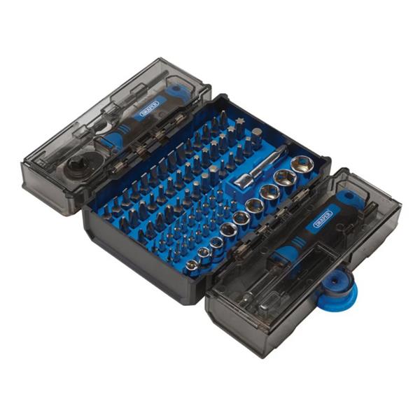 Draper78 Piece Ratchet and Screwdriver Bit Set 28029
