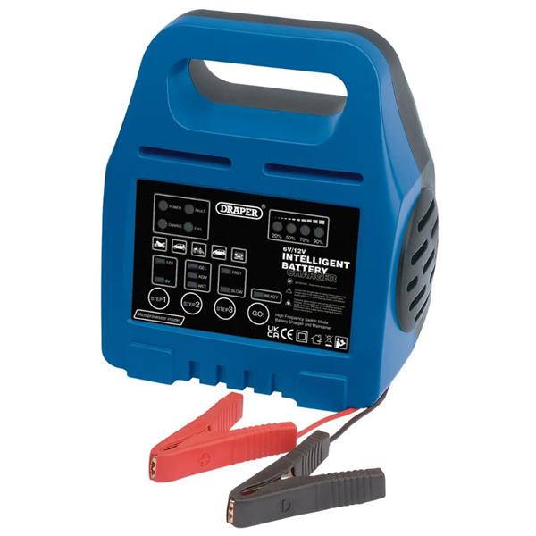 Draper6v/12v Intelligent Battery Charger 33861