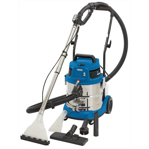 Draper20L 1500W 3 in 1 Wet and Dry Shampoo/Vacuum Cleaner 75442