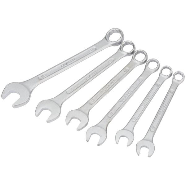 Draper6 Piece Metric Combination Spanner Set 80899