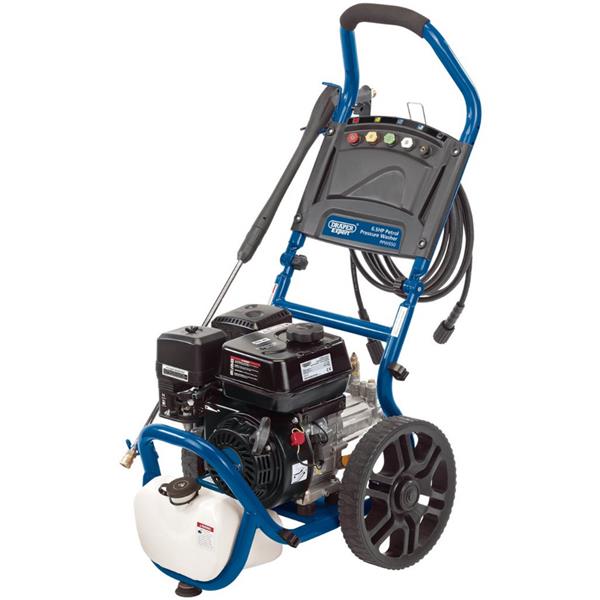 DraperExpert 6.5HP 186Bar (2800Psi) Petrol Pressure Washer DRA-83818