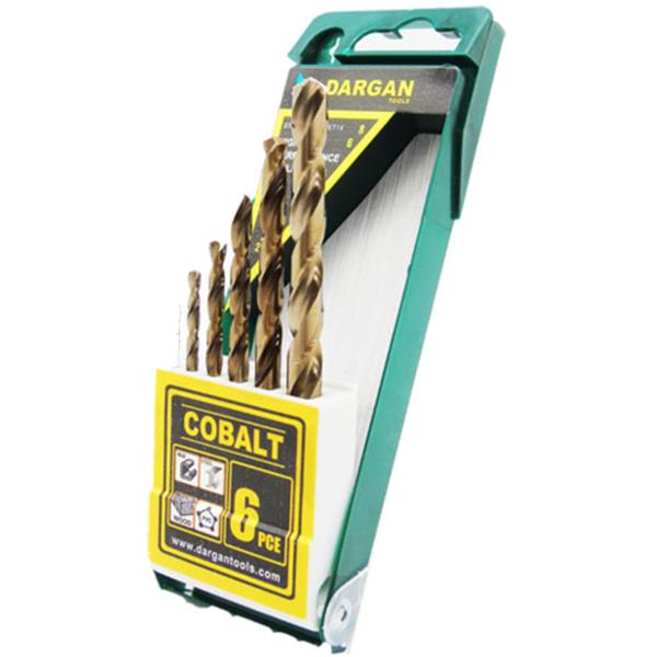 Dargan6pce Cobalt Drill Bit Set