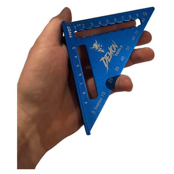 Demon ToolsSpeed Demon Mini 115mm Speed Square Blue DT-66602