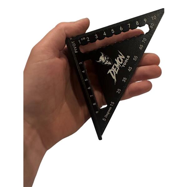 Demon ToolsSpeed Demon Mini 115mm Speed Square Black DT-66603